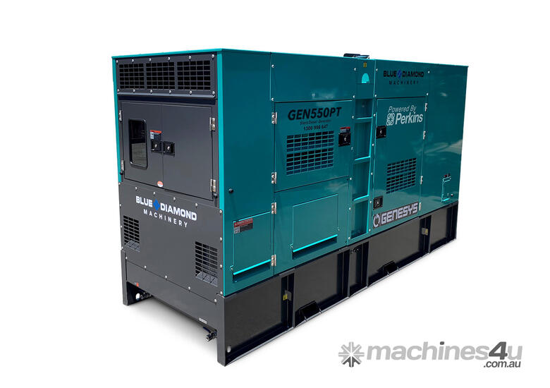 caption 550 KVA Diesel Generator 3 Phase 415V - Perkins Powered