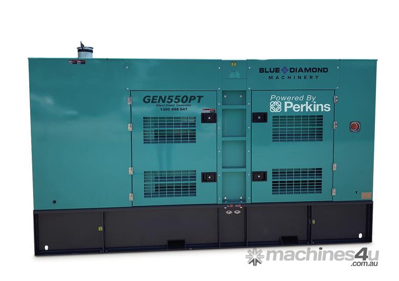 caption 550 KVA Diesel Generator 3 Phase 415V - Perkins Powered