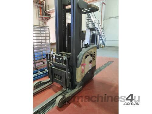 Crown Reach forklift. 