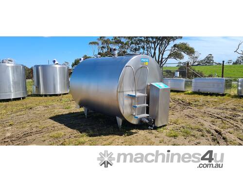 STAINLESS STEEL TANK, MILK VAT 5050lt