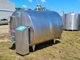 STAINLESS STEEL TANK, MILK VAT 5050lt - picture1' - Click to enlarge