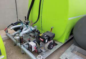 UNUSED SLIP ON 12000L WATER CART MODULE, COMPLETE SYSTEM