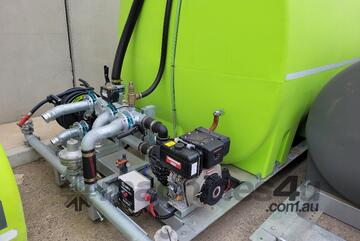 UNUSED SLIP ON 12000L WATER CART MODULE, COMPLETE SYSTEM