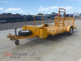 Dean Trailers Single Axle Tilting Plant Trailer - picture1' - Click to enlarge