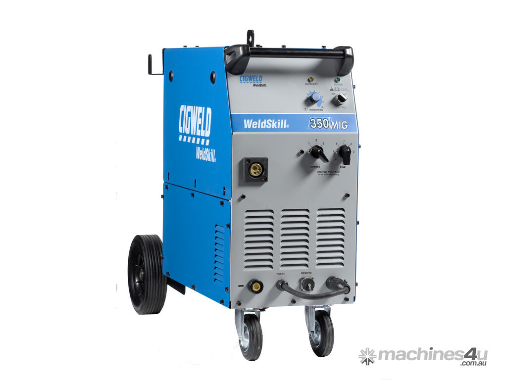 New cigweld WeldSkill 350 MIG Plant 35380A 415V 19A Mig Welder in