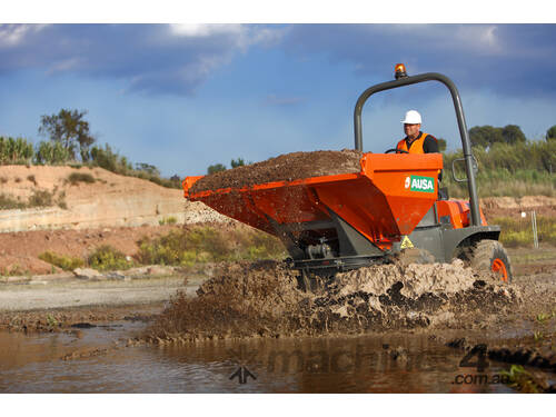 caption AUSA D350AHG Dumper - COMFORT AND SAFETY