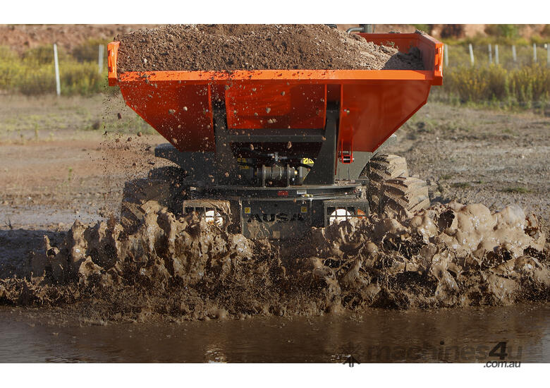 caption AUSA D350AHG Dumper - COMFORT AND SAFETY