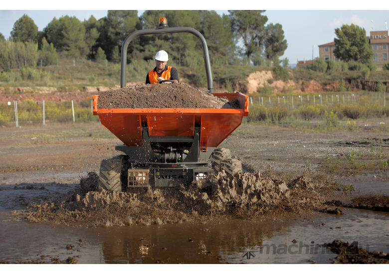 caption AUSA D350AHG Dumper - COMFORT AND SAFETY
