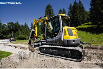 Wacker Neuson EZ80 Zero Tail Midi Excavator
