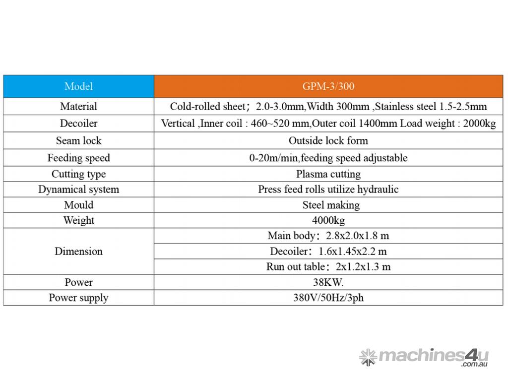 New TOPHOT Spiral duct machine Gas pipe HVAC & Ductwork Fabrication in