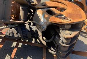 Hydraulic Swing Log Grapple Attachment for an Excavator