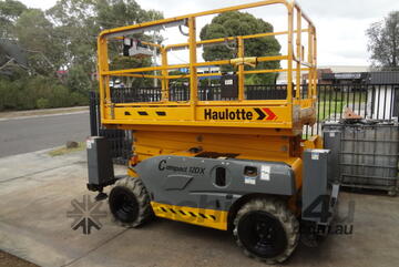 2014 Haulotte Compact 12DX 4WD Diesel Scissor Lift  , 2885hrs