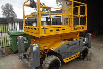 2015 Haulotte Compact 12DX 4WD Diesel Scissor Lift