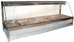 Hot Foodbar - Roband C26 Curved Glass Double Row