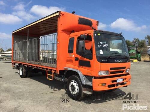 2007 Isuzu F3 FTR Curtain Sider