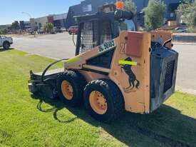 Skid Steer Mustang 2044 2002 with Road Broom - picture0' - Click to enlarge