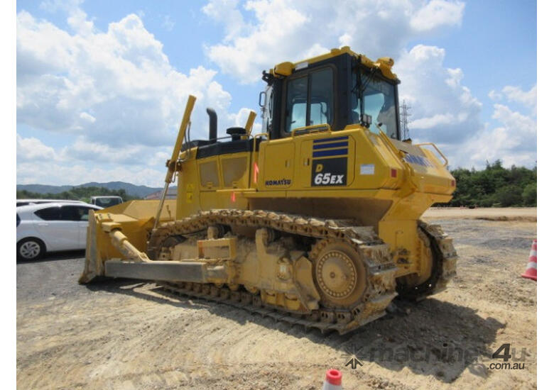caption Komatsu D65EX-18 Std Tracked-Dozer Dozer