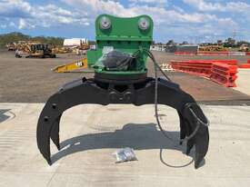 Excavator Rotating Grapple Attachment - picture0' - Click to enlarge