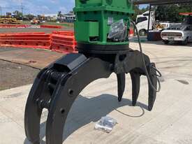 Excavator Rotating Grapple Attachment - picture1' - Click to enlarge