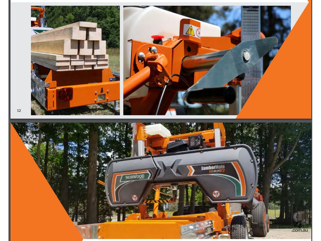 New Norwood LUMBERPRO HD36V2 Portable Sawmill in CARRINGTON, NSW