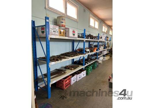 4 X BAY SHELVING UNIT