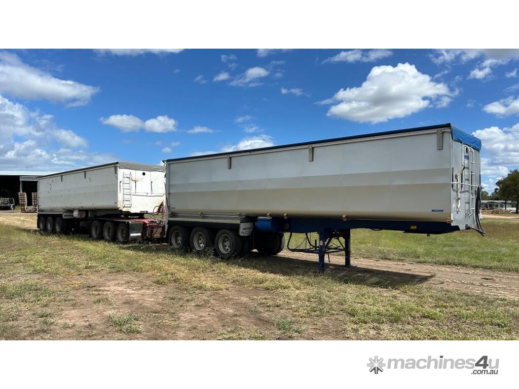 Buy Used 2011 2015 MOORE A DOUBLE TIPPER COMBINATION Trailers in ...