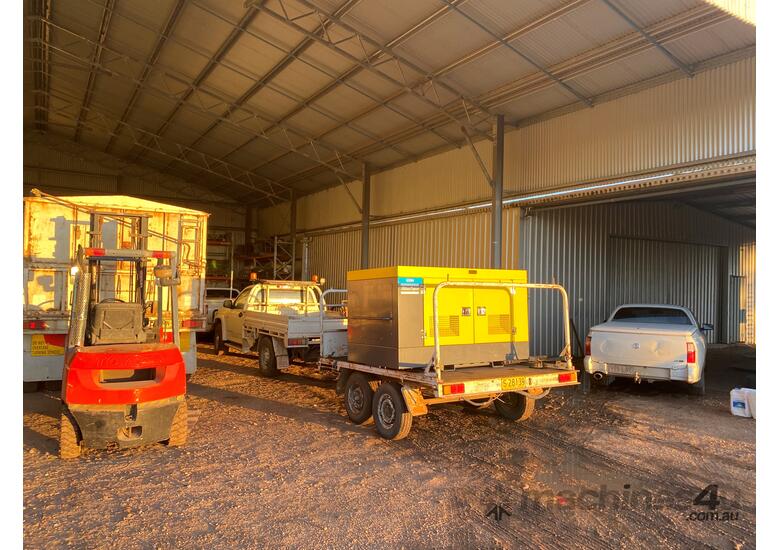 caption Atlas Copco U250 cfm air compressor