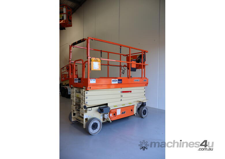 caption 2020 JLG 2646ES 26ft Electric Scissor Lift - Commission until 06/2030