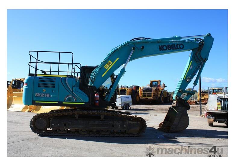 caption 2020 KOBELCO SK210LC_10 Excavator