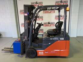 2016 TOYOTA 8-FBE-18 3 WHEEL ELECTRIC FORKLIFT CURRENT MODEL  - picture0' - Click to enlarge