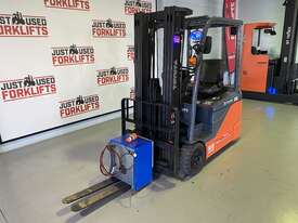 2016 TOYOTA 8-FBE-18 3 WHEEL ELECTRIC FORKLIFT CURRENT MODEL  - picture1' - Click to enlarge