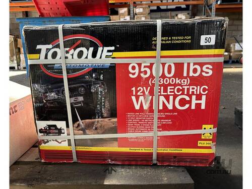 TORQUE AUTOMOTIVE ELECTRIC WINCH