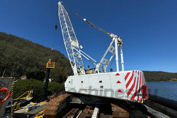Fushun QUY50C Crawler Crane