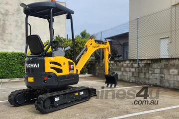 Save $$ on Demo Model U17 Pro Yuchai 2024 Model Mini Excavator 1.7T