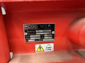 Ridgid Kollmann K-750 Drum Machine with assorted tools - picture1' - Click to enlarge