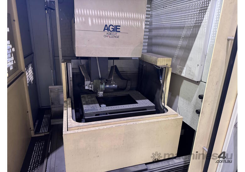 caption Agiecut Challenge 2 EDM - Precision Wire Cutting, Automatic Wire Threading, Water Bath System