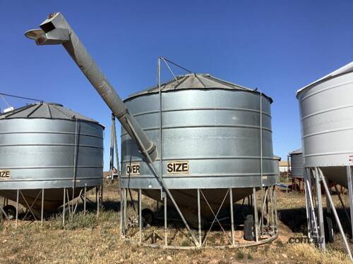 caption Sharrman Field Bin, Auger Bin PTO