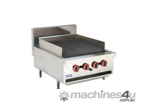 QR-24E Natural Gas 4 Burner Char Grill Top