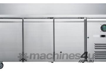 FED-X S/S Three Door Bench Fridge - XUB7C18S3V