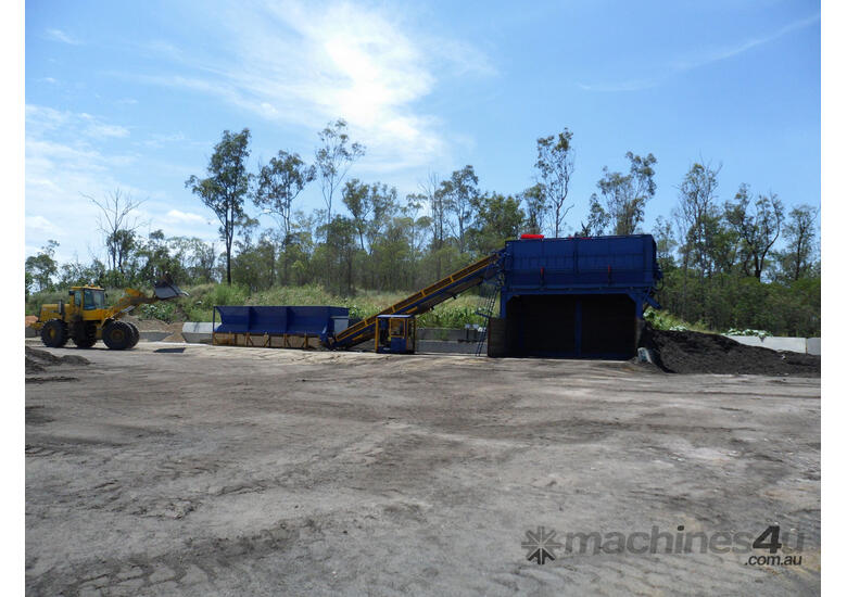 caption PrecisionScreen Stationary Trommel - Built in Australia for Australian Conditions!