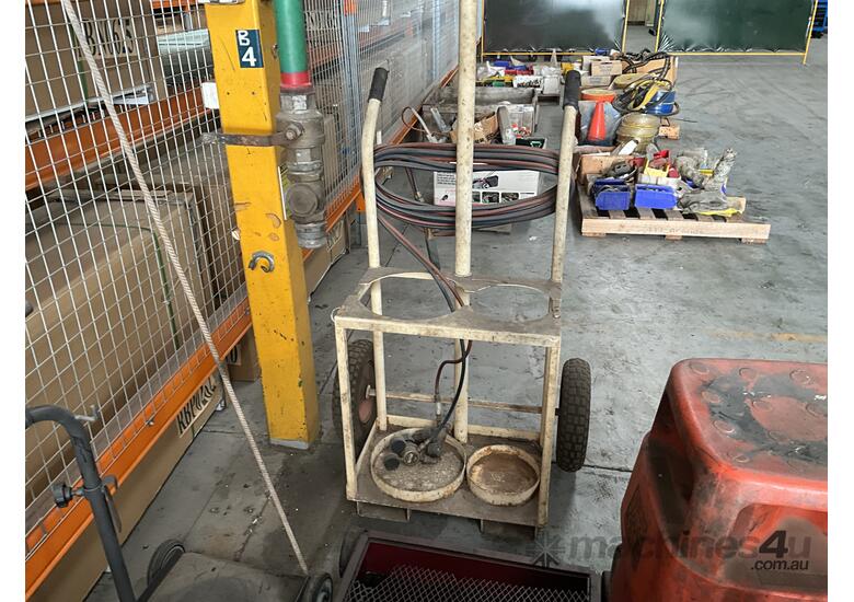 caption Assorted Workshop Trolleys and Steps