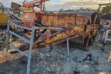 Steel Drum Trailing Roller - 1530mm Diameter x 1630mm Wide