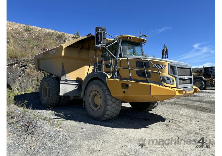 caption 2018 Bell B60E Articulated Dump Truck