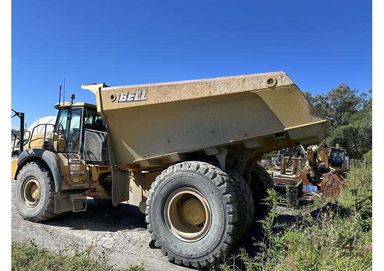 caption 2018 Bell B60E Articulated Dump Truck
