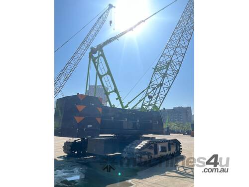 caption 2025 Zoomlion ZCC850V 85Ton Crawler Crane