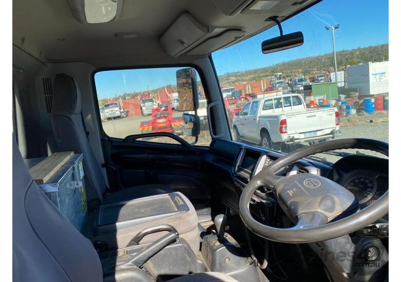 caption 2012 Hino FC1022 Flat Tray Truck