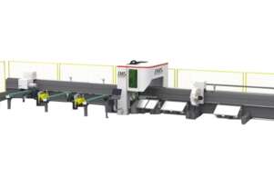 IMS- 12Kw Tube Laser |12M X 12M |3x360mm chucks| Call for unbeatable pricing.