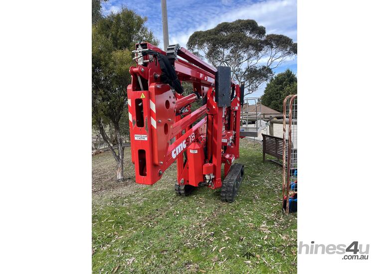 caption CMC s18f spider lift cherry picker