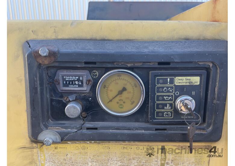 caption 2000 Atlas Copco Air Compressor (Trailer Mounted)