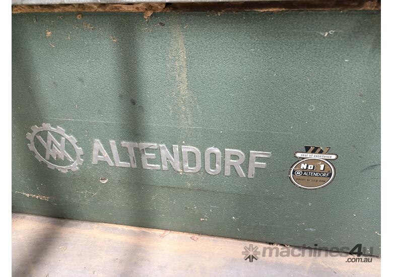 Altendorf WA 6 Sliding Table Saw – Precision German Engineering Ready for Work